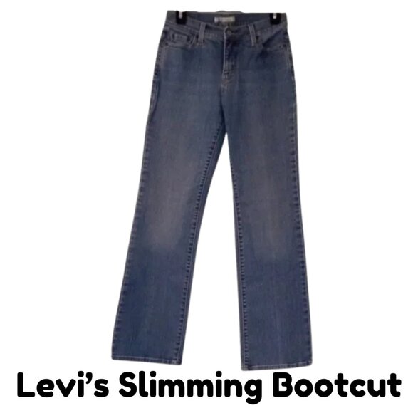 Levi's Perfectly Slimming Boot Cut Jeans - Picture 1 of 10